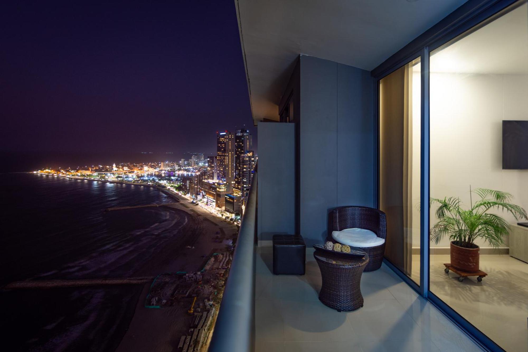 41St Fl Beach Condo In Bocagrande Cartagena المظهر الخارجي الصورة