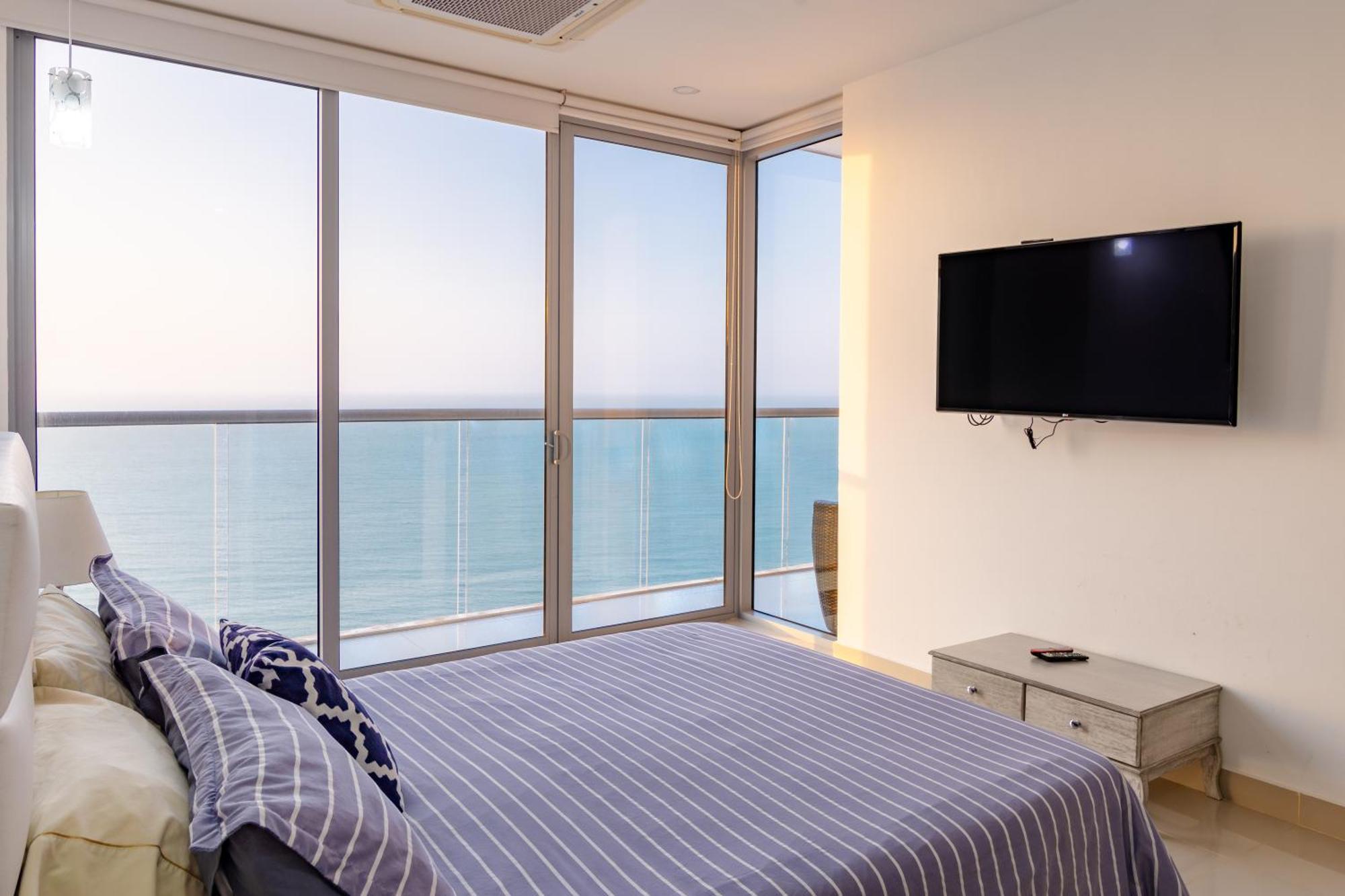 41St Fl Beach Condo In Bocagrande Cartagena المظهر الخارجي الصورة