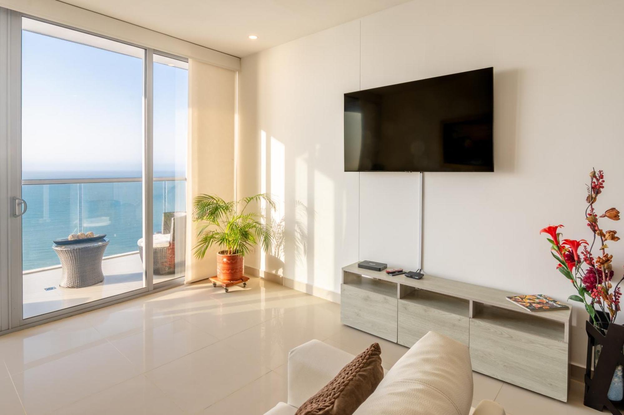 41St Fl Beach Condo In Bocagrande Cartagena المظهر الخارجي الصورة