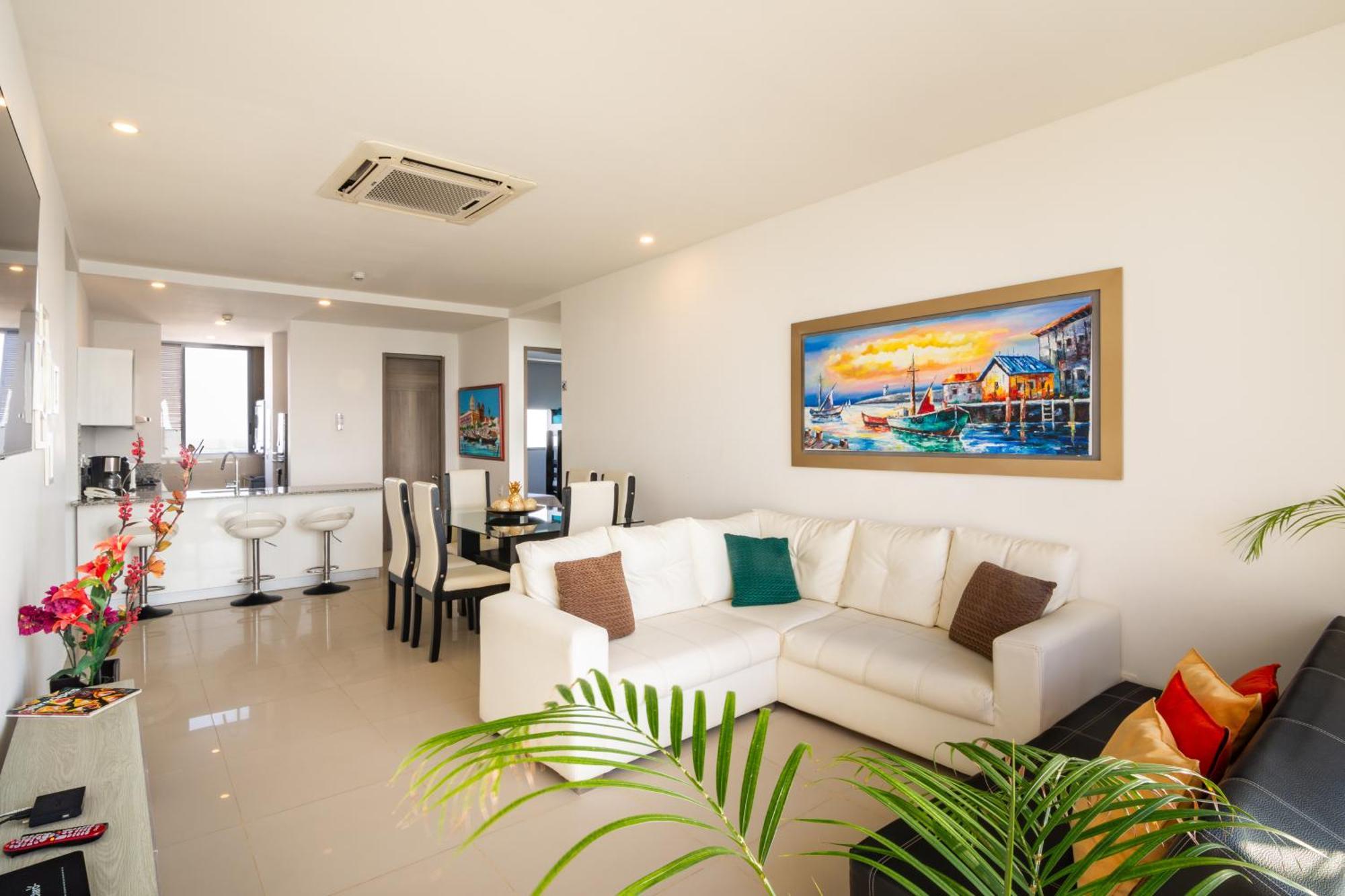 41St Fl Beach Condo In Bocagrande Cartagena المظهر الخارجي الصورة