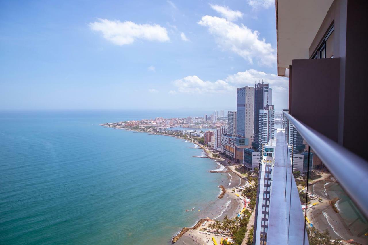 41St Fl Beach Condo In Bocagrande Cartagena المظهر الخارجي الصورة